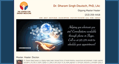 Desktop Screenshot of masterhealerdoctor.com